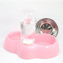 PetServe – 3 i 1 Foderstation med vanddispenser og foderrum