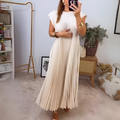 Mila - Elegant Plisseret Mila Kjole