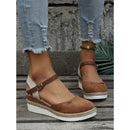 Elizabeth – Slingback kilehæl med spænderem og rund tå