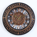 GraceClock - Klassisk vintage vægur med ornamentalt design