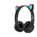 Trådløse Bluetooth-hovedtelefoner med LED-katteører