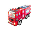 FireZoom - Brandbillegetøj med blinkende lys og