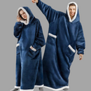 CozyBliss - Oversize 2-i-1 tæppe med hætte