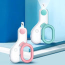 PawGlow – Ergonomisk kloklipper til katte med LED lys til præcis trimning