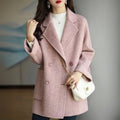 Grace - Elegant dobbeltradet oversized frakke med lange