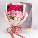 EverRose -Elegant sæbeblomstbuket med realistiske sæberoser