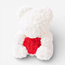 Mors Dags Gave - Rosebamse med hjertedekoration