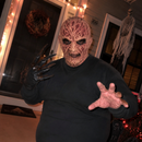BurnShade - Horror Maske med Detaljer i Brændt Design