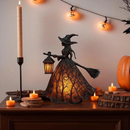 Halloween Troldelampe med LED Lys