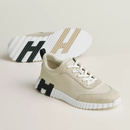 Dame Sneakers med Snørelukning og Skridsikker Sål