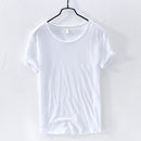 William – T-shirt med Rund Hals Kort Ærme og Løs Pasform