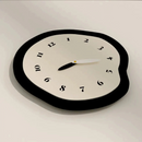 CalmTick - Moderne lydløst vægur med kunstnerisk