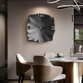 StoneAura - Moderne vægur med stenlook