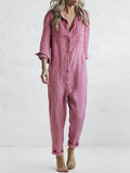 Riley - Langærmet jumpsuit til kvinder Løs pasform med