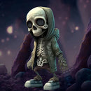 SkullSpecter- Kranie charm til instrumentbræt