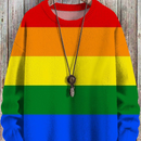 Adam - Regnbue-sweater