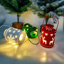 FestivGlow - LED-Lanterne med Flammelignende Lys