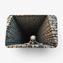 Hallowdepth - 3D Halloween-dørmåtte med optisk illusion