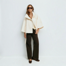 Dame Flare Sleeve Overcoat