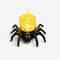 Halloween Edderkoppelysholdere med Dekorative Designs