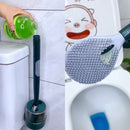 FlexScrub - Toiletbørste med fleksible silikonebørster og