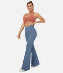 CurveChic - Jeans med høj talje i stretchdenim