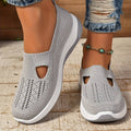 Rosamaria - Stilfulde Slip On Sneakers Med Udskæringer Til