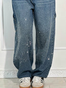 Christine - Casual jeans med flere lommer og en løs pasform