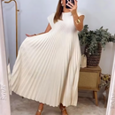 Mila - Elegant Plisseret Mila Kjole