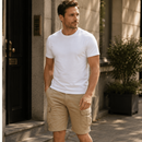 Herren Casual Shorts med Bæltestropper