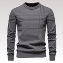 Robby - Smal langærmet sweater med Diskrete broderede