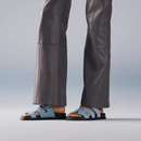 Dame Runde Tåsandaler med Slip-On Design