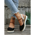 Elizabeth - Slingback kilehælsandaler med spænderem og rund