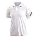 Christopher slim fit poloshirt med turndown-krave og korte
