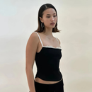Dame Off Shoulder Backless Crop Top