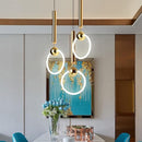 LumoLoop - Moderne loftslampe med ringformet LED og