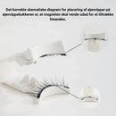 LashLure – Magnetiske Øjenvipper Håndlavet 3D Naturligt Sæt med Magnetisk Pincet