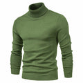 David – Slim fit sweater med rullehals og lange ærmer