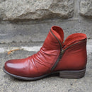 Dame Ankelstøvler med Spids Tå og Tykkelse Sål