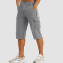 Herre Shorts med Høj Talje og Knælang Længde