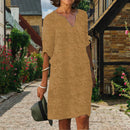 ComfortBloom - Blomstret elegant kjole