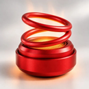 Thermique - Mini Kinetisk Varmeapparat med Dobbelt-Ring Design