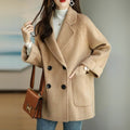 Grace - Elegant dobbeltradet oversized frakke med lange