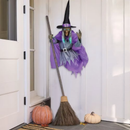Flyvende Heks Halloween Dekoration med Lyd