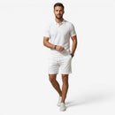 Herre 2-delt Polo Shirt og Drawstring Shorts Sæt