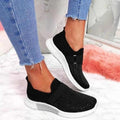 Naina - Slip-on sneakers med polstret sål og justerbar rem