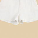 Dame casual shorts med plisserede detaljer