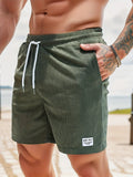 Alessio - Komfortshorts med Stribet Design