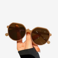 Dame octagon solbriller