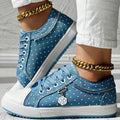 Luna - Dame sneakers med justerbar snørelukning